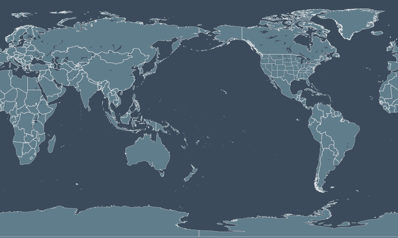 Global region map