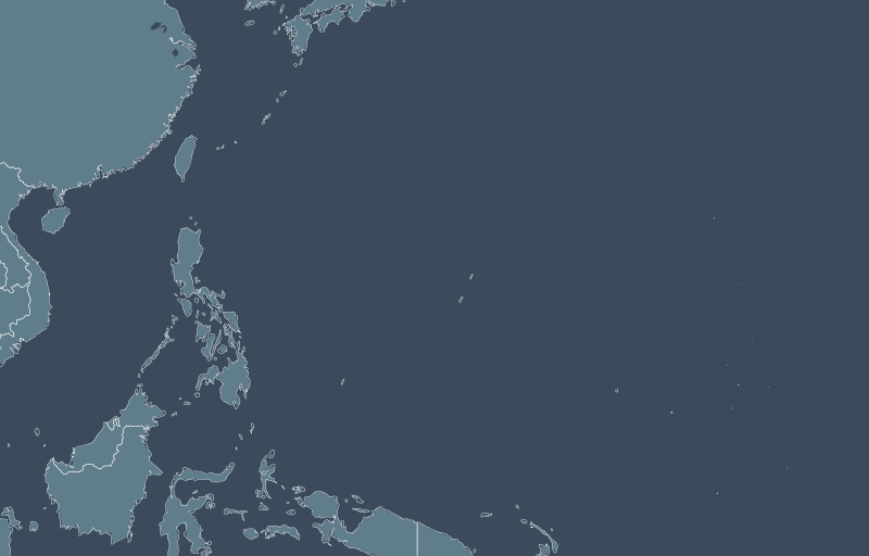 Tropical WPAC region map