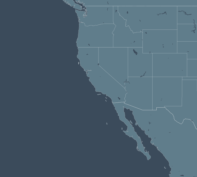 Western US region map